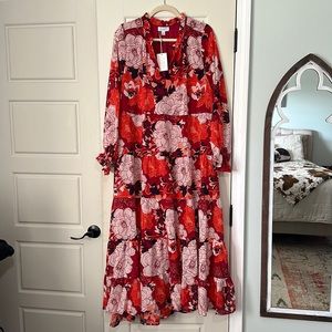 Mud Pie Simone maxi dress size M